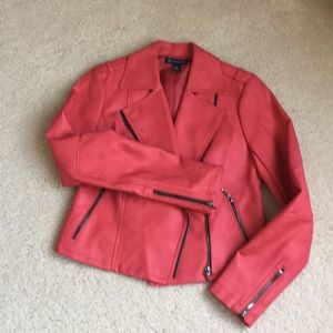 Inc Faux Leather Jacket